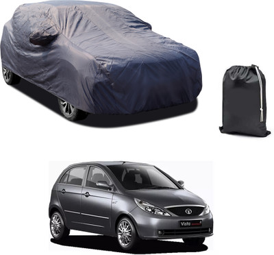 CODOKI Car Cover For Tata Indica Vista (With Mirror Pockets)(Grey, For 2019, 2020, 2021, 2022, 2023 Models)
