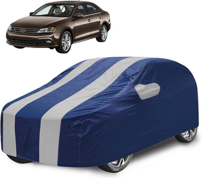 Caronix Car Cover For Volkswagen Jetta (With Mirror Pockets)(Silver)