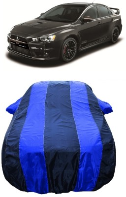 Wegather Car Cover For Mitsubishi Lancer Evolution (With Mirror Pockets)(Blue)