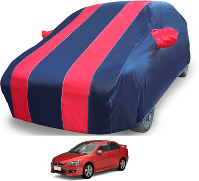 MOCKHE Car Cover For Mitsubishi Lancer (With Mirror Pockets)(Red)