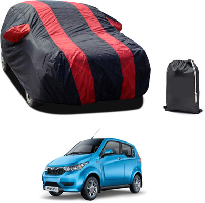 PAGORA Car Cover For Mahindra e2o (With Mirror Pockets)(Red)
