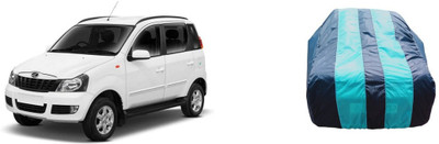 ATBROTHERS Car Cover For Mahindra Quanto (Without Mirror Pockets)(Blue)