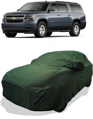 Coxtor Car Cover For Chevrolet Tahoe 5.3L V8 (With Mirror Pockets)(Green)