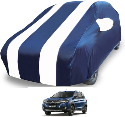 MOCKHE Car Cover For Maruti Suzuki XL6 (With Mirror Pockets)(White)