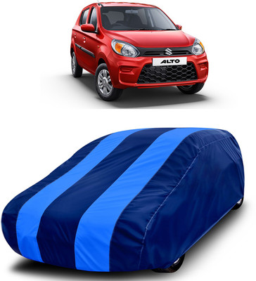 MoTRoX Car Cover For Maruti Suzuki Alto 800 (Without Mirror Pockets)(Blue, Blue)