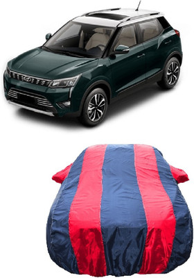 Wegather Car Cover For Mahindra XUV300 W6 Petrol (With Mirror Pockets)(Red)