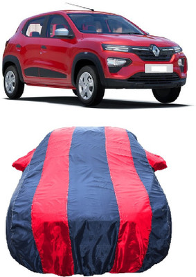 Wegather Car Cover For Renault Kwid AMT (With Mirror Pockets)(Red)