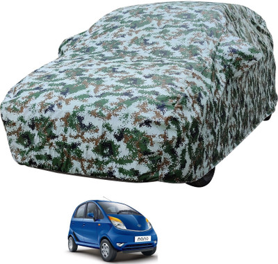 MOCKHE Car Cover For Tata Nano (With Mirror Pockets)(Multicolor)