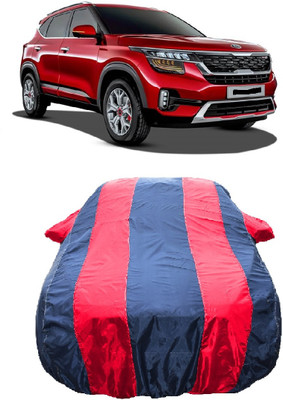 Wegather Car Cover For Kia SELTOS (With Mirror Pockets)(Red)