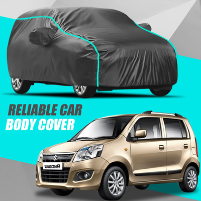 Swarish Car Cover For Maruti Suzuki WagonR (With Mirror Pockets)(Multicolor)