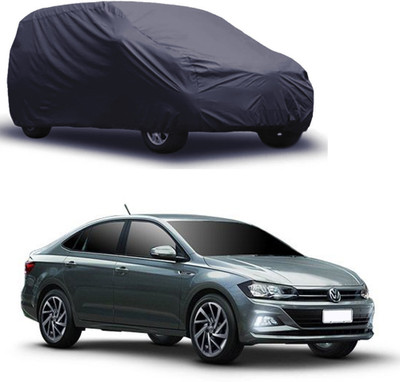 ROYAL AUTO MART Car Cover For Volkswagen Jetta (Without Mirror Pockets)(Grey)