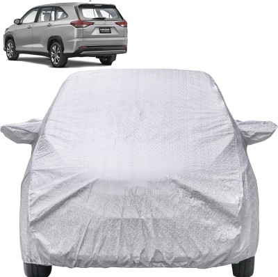 Autofact Car Cover For Toyota Innova Hycross (With Mirror Pockets)(Silver, For 2022 Models)