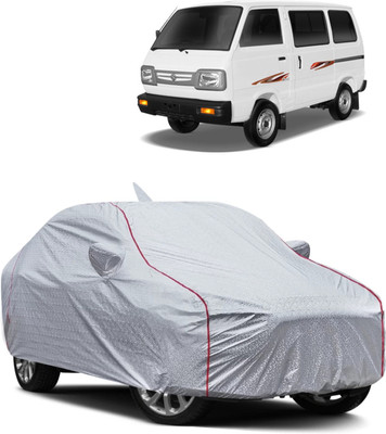 FRONCH Car Cover For Maruti Suzuki Omni (With Mirror Pockets)(Silver)