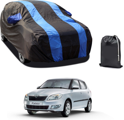 PAGORA Car Cover For Skoda Fabia Scout (With Mirror Pockets)(Blue)