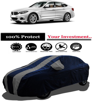 Amexride Car Cover For BMW 3 Series GT M Sport Petrol (With Mirror Pockets)(Grey)