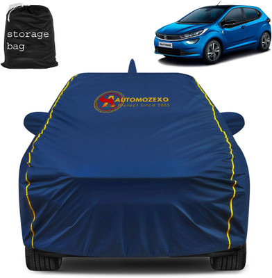 AUTOMOZEXO Car Cover For Tata Altroz (With Mirror Pockets)(Blue)