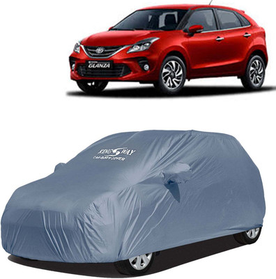 Kingsway Car Cover For Toyota Glanza (With Mirror Pockets)(Grey, For 2019, 2020, 2021, 2022 Models)