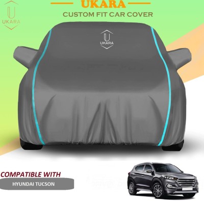 Ukara Car Cover For Hyundai Tucson (With Mirror Pockets)(Grey)