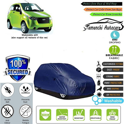 Tamanchi Autocare Car Cover For Mahindra e20(Blue)