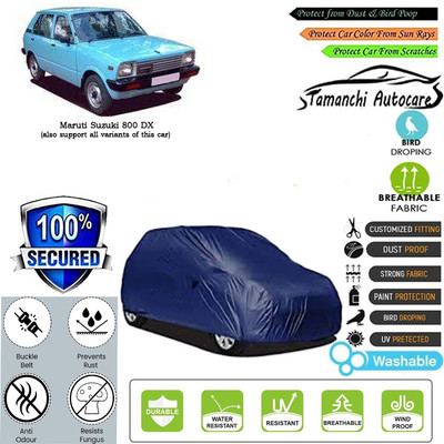 Tamanchi Autocare Car Cover For Maruti Suzuki 800 DX(Blue)