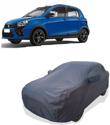 Tricway Car Cover For Maruti Suzuki Celerio X AMT VXI Petrol (With Mirror Pockets)(Grey)