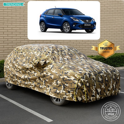 GOSHIV-car and bike accessories Car Cover For Toyota Glanza G CVT Petrol (With Mirror Pockets)(Multicolor)