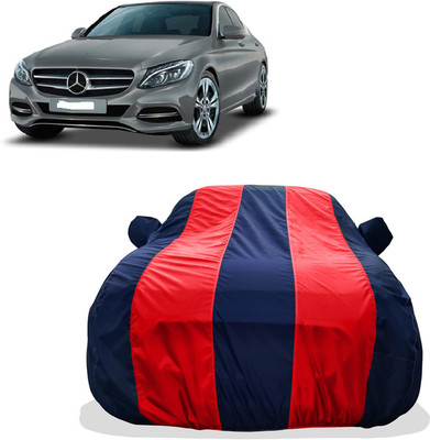 Tricway Car Cover For Mercedes Benz C-Class C220 CDI (With Mirror Pockets)(Red)