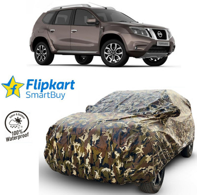 Flipkart SmartBuy Car Cover For Nissan Terrano (With Mirror Pockets)(Multicolor)