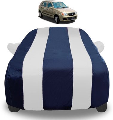 Amanzo Car Cover For Maruti Alto (With Mirror Pockets)(Silver)