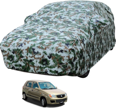MOCKHE Car Cover For Maruti Alto (With Mirror Pockets)(Multicolor)