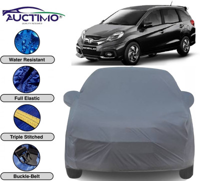 AUCTIMO Car Cover For Honda Mobilio (With Mirror Pockets)(Grey)