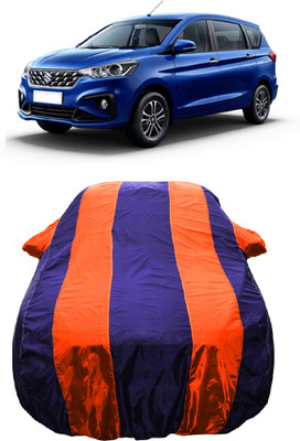 Wegather Car Cover For Maruti Suzuki Ertiga (With Mirror Pockets)(Orange)