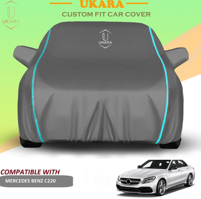 Ukara Car Cover For Mercedes Benz C220 (With Mirror Pockets)(Grey)