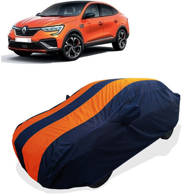 Coxtor Car Cover For Renault Arkana (With Mirror Pockets)(Orange)