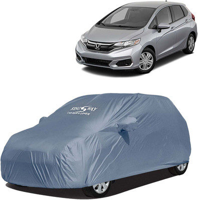 Kingsway Car Cover For Honda Jazz (With Mirror Pockets)(Grey, For 2018, 2019, 2020, 2021, 2022, 2023 Models)