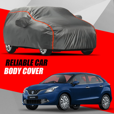 KULTEX Car Cover For Maruti Suzuki Baleno (With Mirror Pockets)(Multicolor)