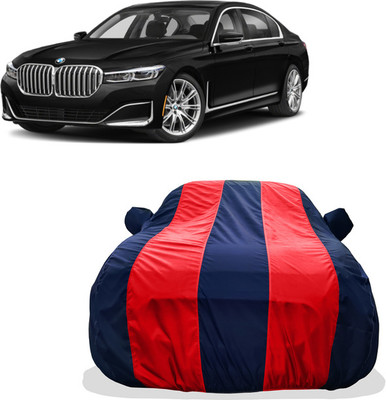 Tricway Car Cover For BMW 7 Series 740i (With Mirror Pockets)(Red)