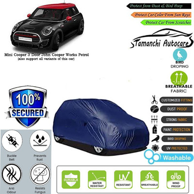 Tamanchi Autocare Car Cover For Mini Cooper 3 Door John Cooper Works Petrol(Blue)