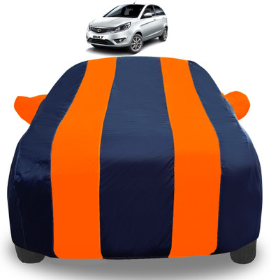 Amanzo Car Cover For Tata Bolt (With Mirror Pockets)(Orange)