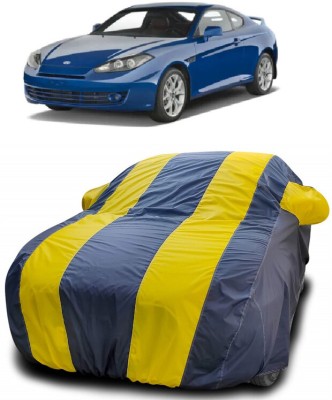 DIGGU Car Cover For Hyundai Coupe 2.7I V6 (With Mirror Pockets)(Yellow, Blue)