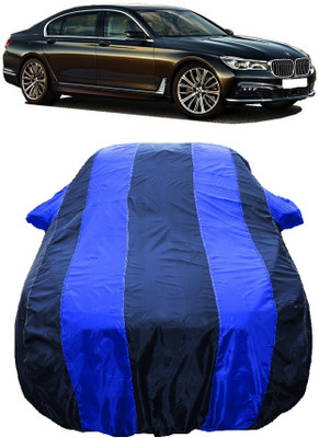 Wegather Car Cover For BMW 7 Series 730Ld Design Pure Excellence (With Mirror Pockets)(Blue)