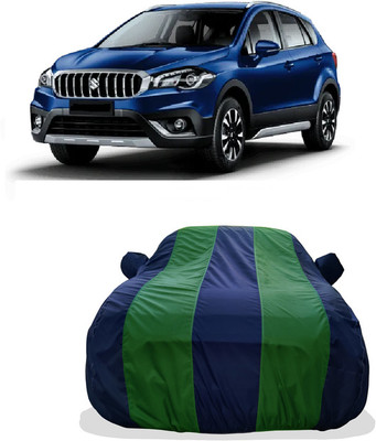 Tricway Car Cover For Maruti Suzuki S-Cross Sigma DDiS 200 SH Diesel (With Mirror Pockets)(Green)
