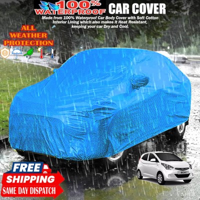 Tamanchi Autocare Car Cover For Hyundai Eon(Blue)