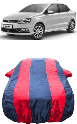 Wegather Car Cover For Volkswagen Ameo 1.5 TDI Comfortline AT(Red)