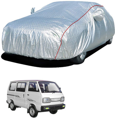 SS FOR YOUR SMART NEEDS Car Cover For Maruti Omni (With Mirror Pockets)(Silver)