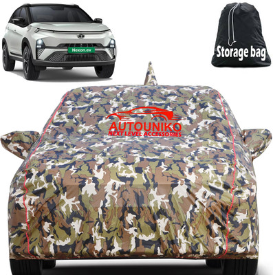 autouniko Car Cover For Tata Nexon EV (With Mirror Pockets)(Multicolor)