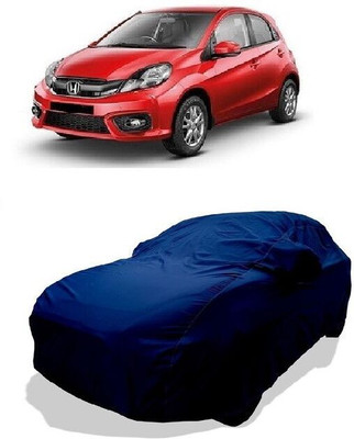QLAX Car Cover For Maruti Brio (With Mirror Pockets)(Green)