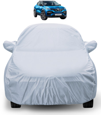 Auto Hub Car Cover For Renault Kiger (With Mirror Pockets)(Silver)