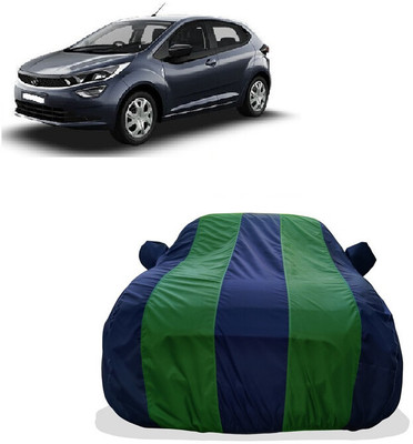 Tricway Car Cover For Tata Altroz XT Petrol (With Mirror Pockets)(Green)