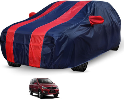 Auto Hub Car Cover For Mahindra Xylo (Without Mirror Pockets)(Black, Red)